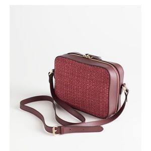 NWT & other stories leather crossbody bag